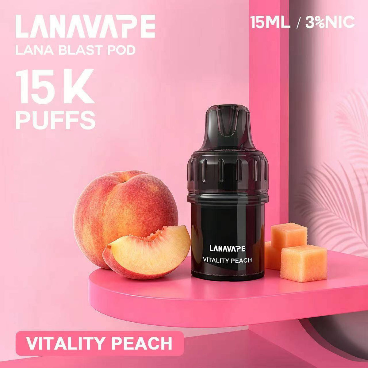 拉娜LANA BLAST 15000口拋棄式｜15ML 搭配可充電主機 【買三盒送1支專用主機】