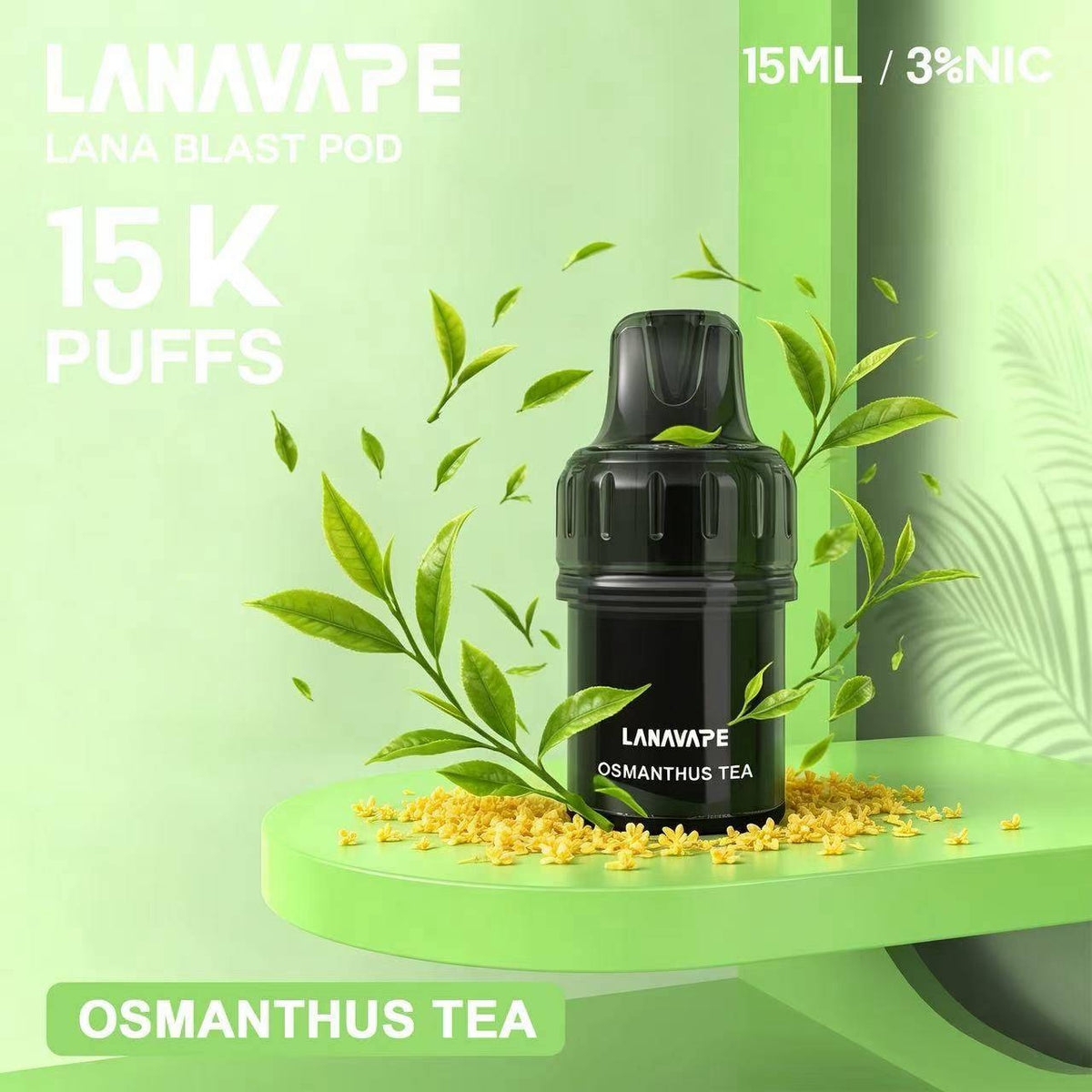 拉娜LANA BLAST 15000口拋棄式｜15ML 搭配可充電主機 【買三盒送1支專用主機】