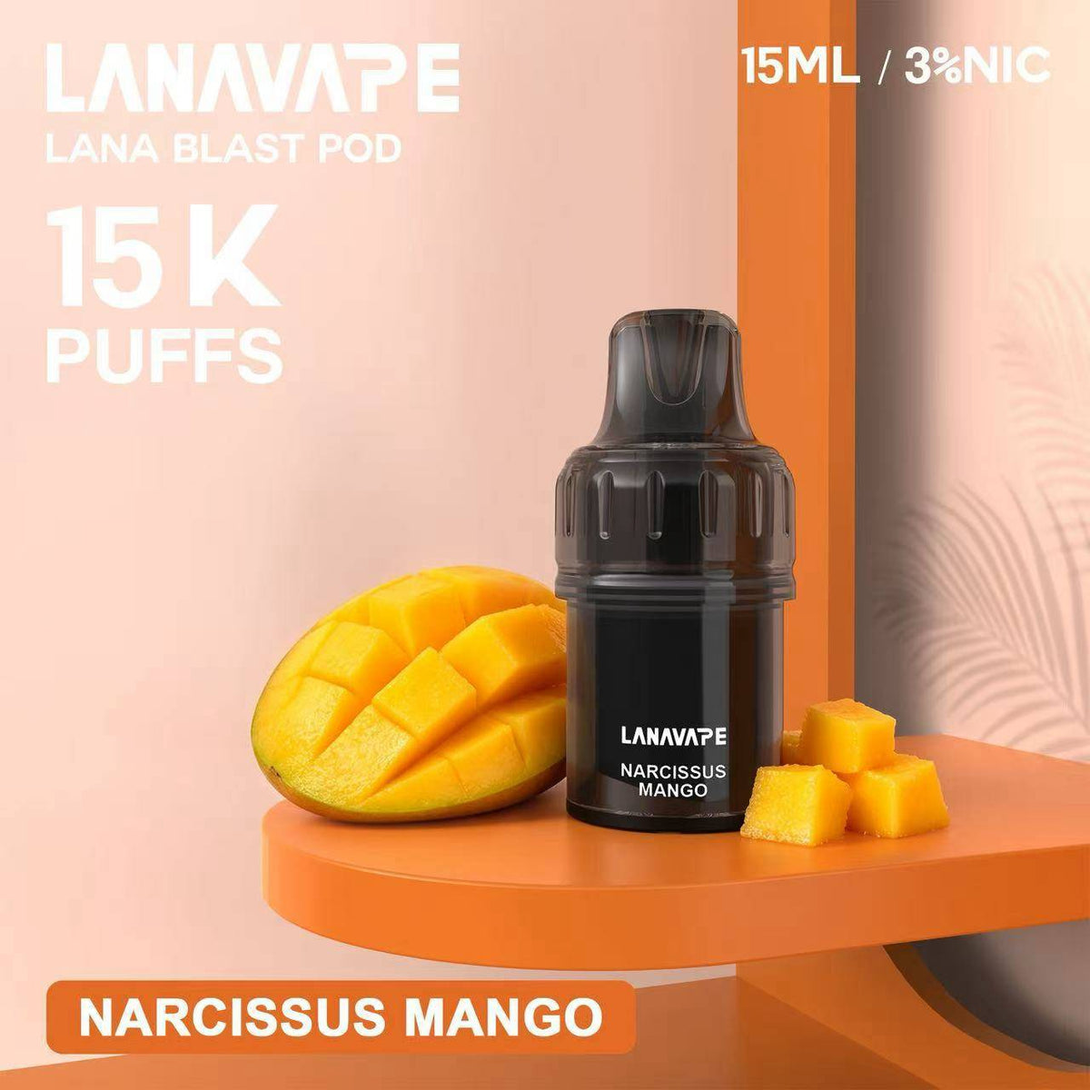 拉娜LANA BLAST 15000口拋棄式｜15ML 搭配可充電主機 【買三盒送1支專用主機】